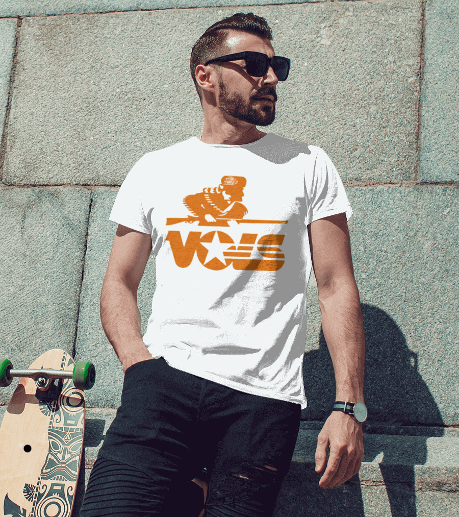 Tennessee Vols Vintage Rifle Star Retro T-Shirt