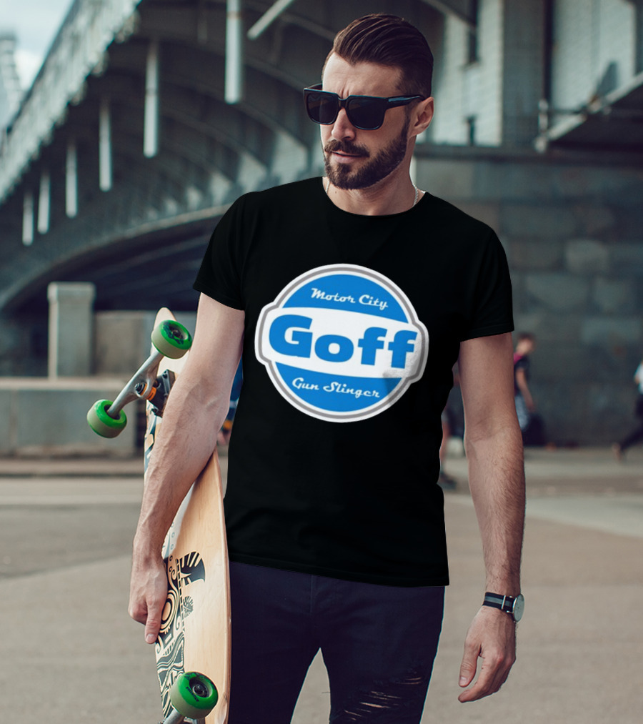 Goff Motor City Gun Slinger T-Shirt