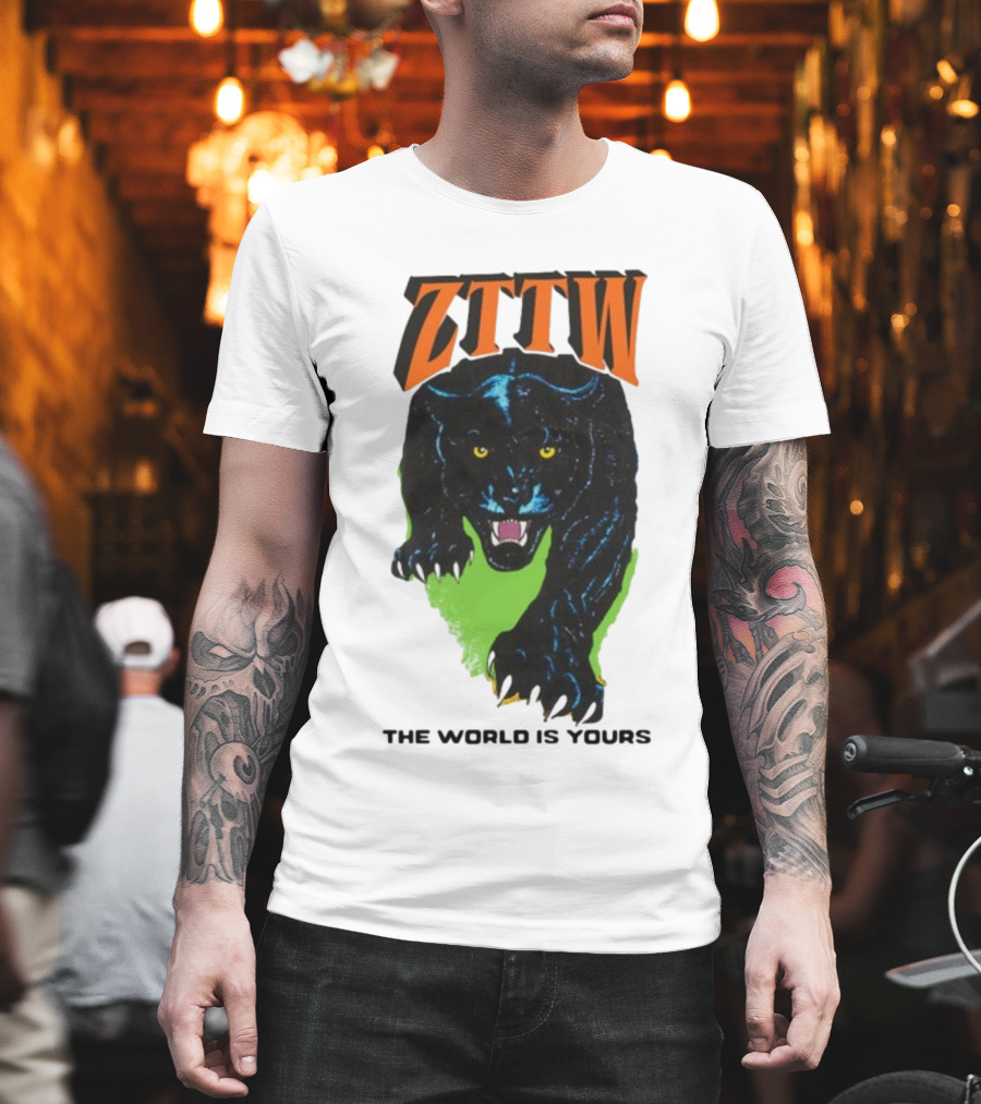 ZTTW The World Is Yours Black Panther T-Shirt