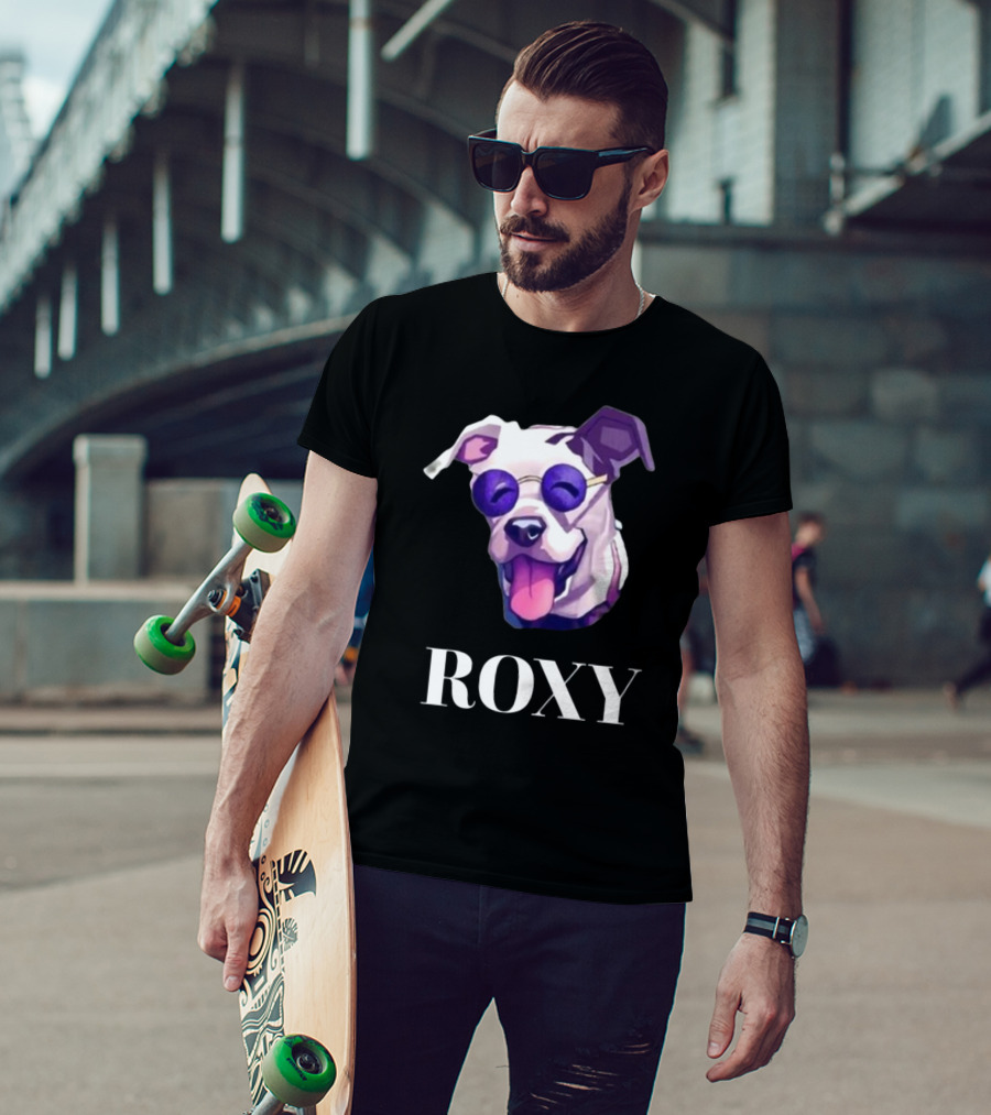 Too Cool Roxy Jbtv Purple Sunglasses Dog T-Shirt
