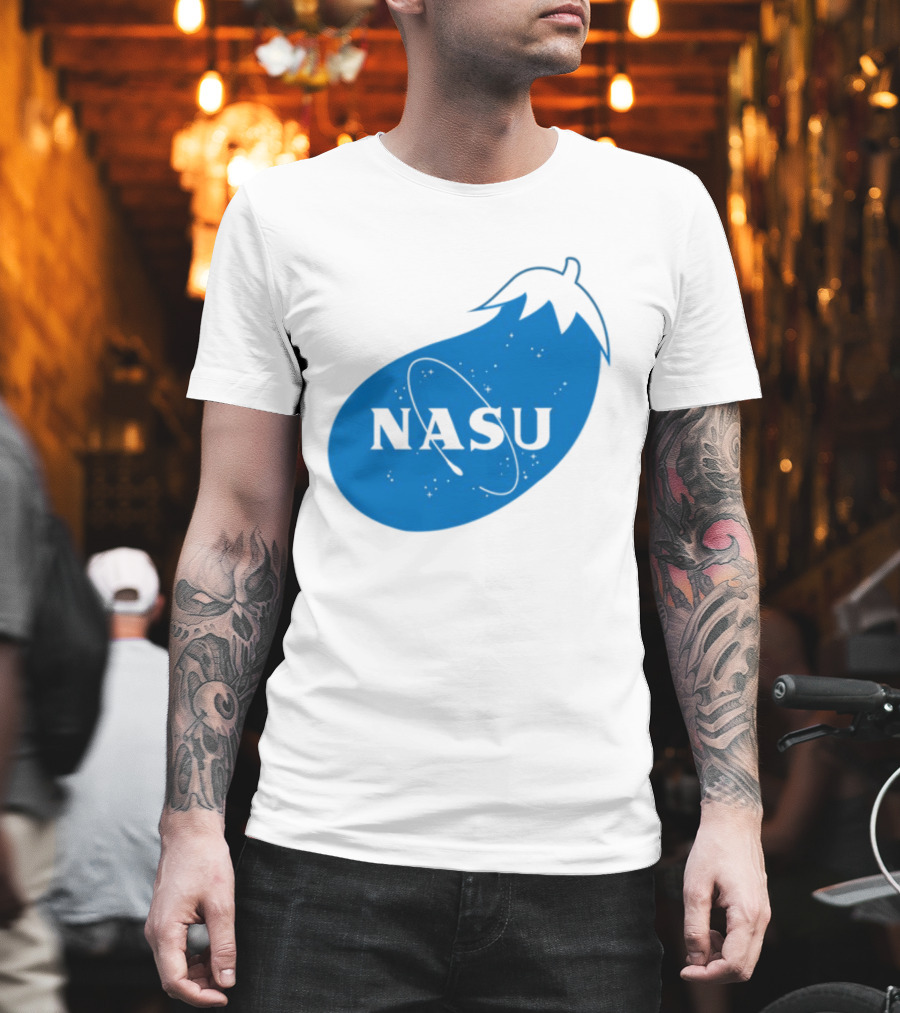 NASA Eggplant Nasu Space T-Shirt