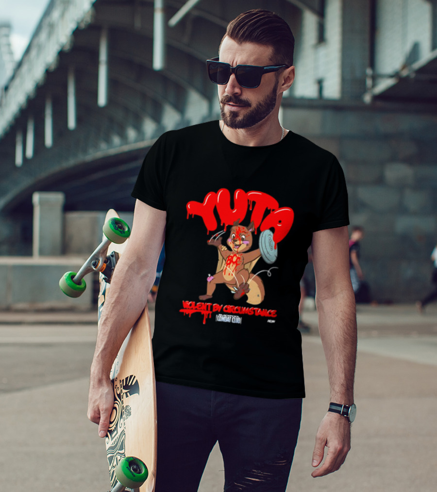 Yuta Violent By Circumstance BCC Combat Club Cartoon T-Shirt