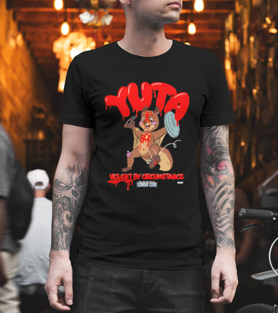 Yuta Violent By Circumstance BCC Combat Club Cartoon T-Shirt