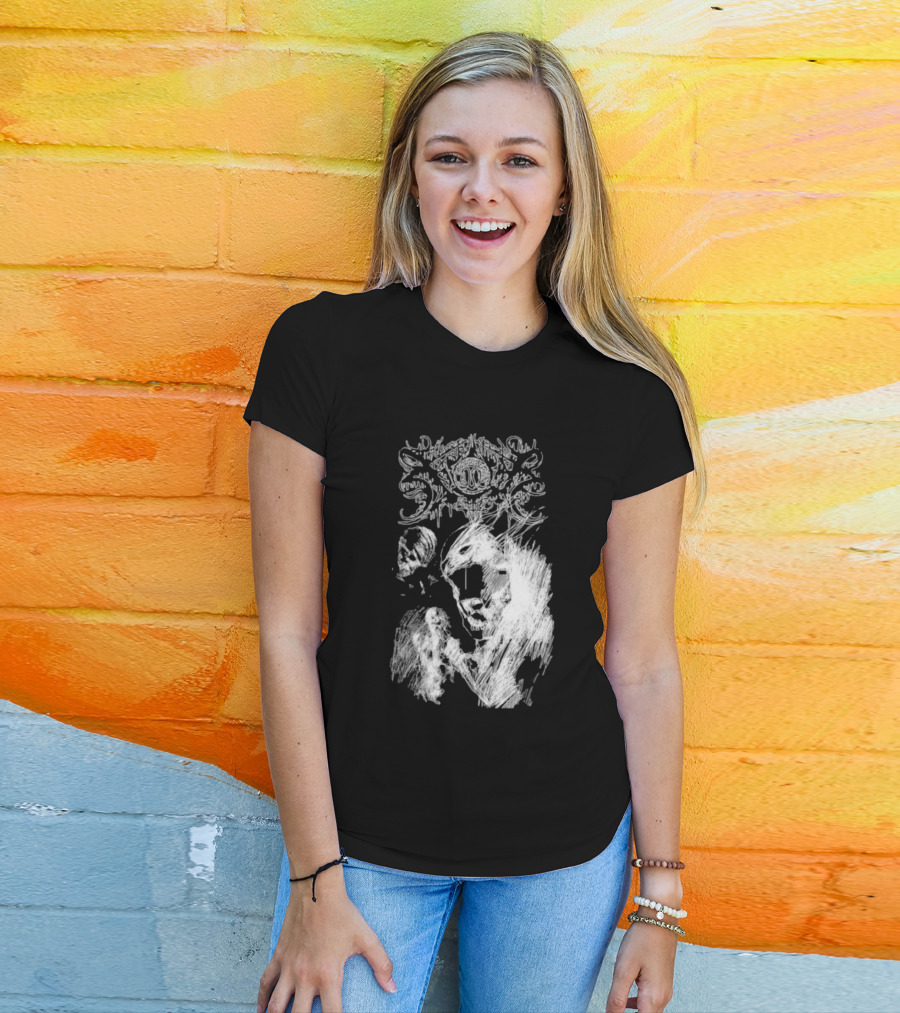 Xasthur Morbid Sketches Abstract Dark T-Shirt