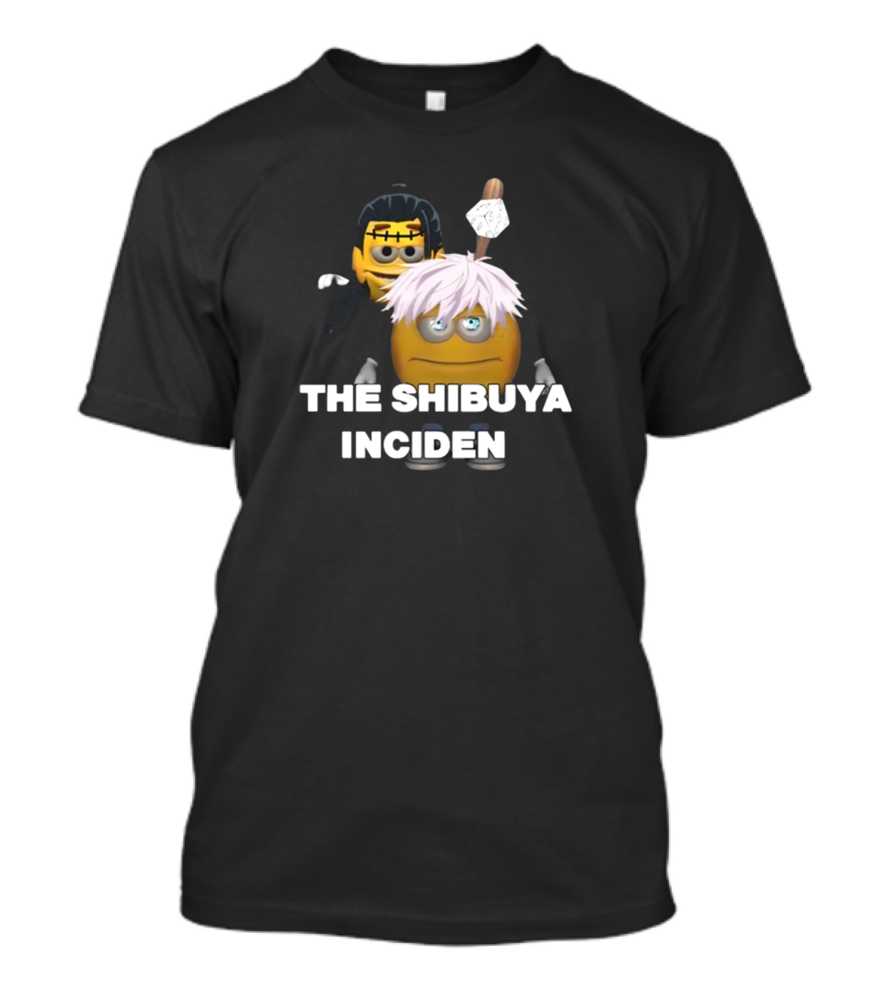 Goofyahhtees The Shibuya Incident With Minion Characters T-Shirt