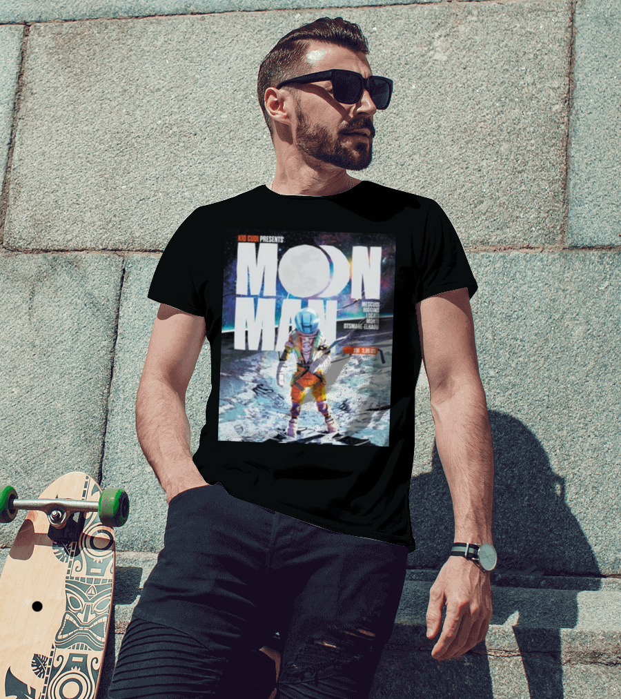 Kid Cudi Presents Moon Man Mescudi Riggins Dot Da Genius Monti Otsmane-Elhaou T-Shirt