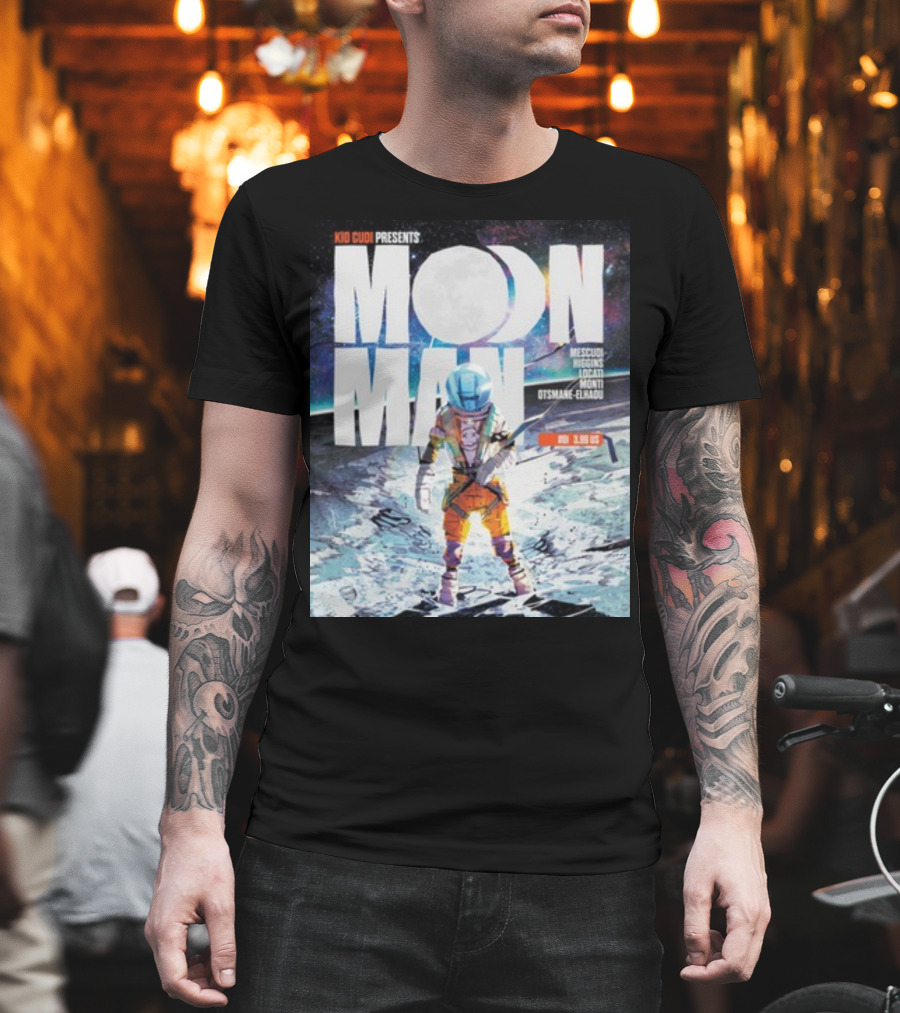 Kid Cudi Presents Moon Man Mescudi Riggins Dot Da Genius Monti Otsmane-Elhaou T-Shirt