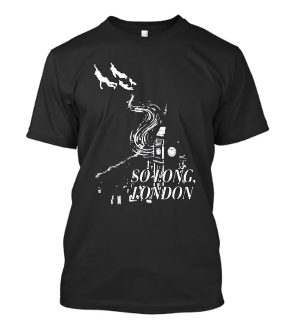 So Long London Peter Pan Neverland Big Ben Flight T-Shirt