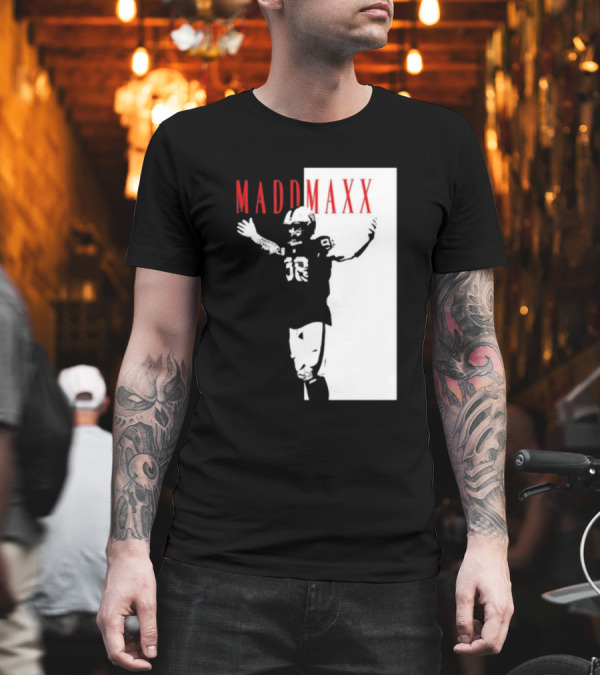 MADD MAXX Football Player T-Shirt MADD MAXX Football Player T-Shirt