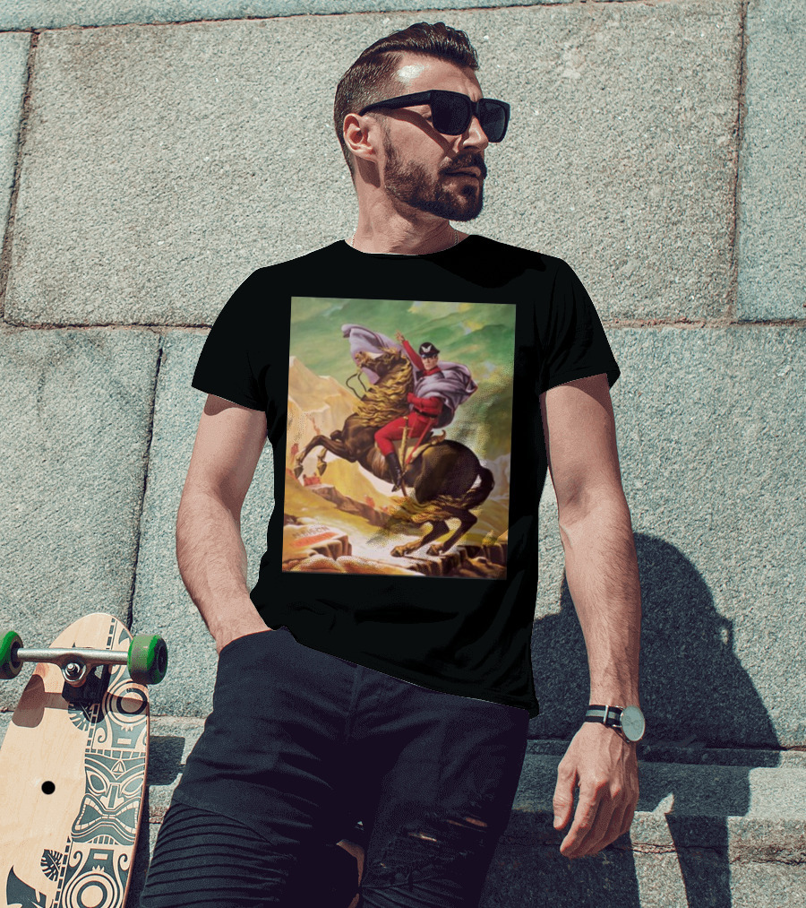 Maximilian Dood Raul Julia M Bison Crossing The Alps T-Shirt