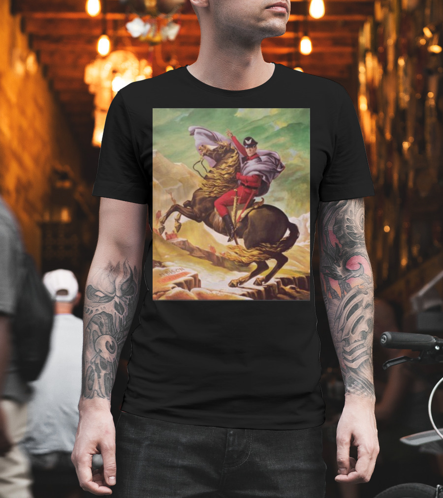 Maximilian Dood Raul Julia M Bison Crossing The Alps T-Shirt