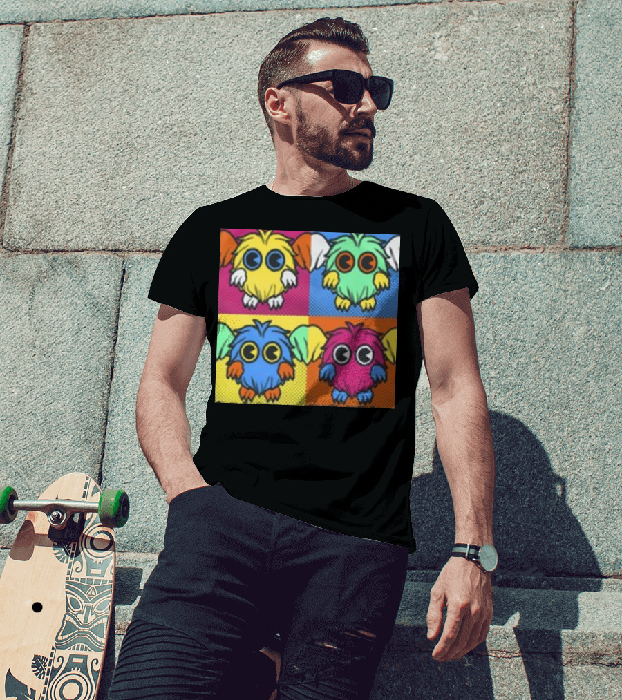Pvramid Store The Kubirohol Mainstreet Colorful Owl Creatures Quadrant T-Shirt