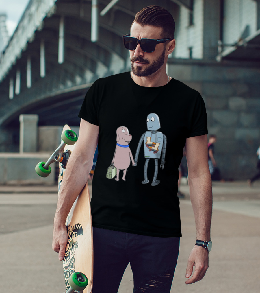 Robot Dreams Dog And Robot Adventure Friends T-Shirt