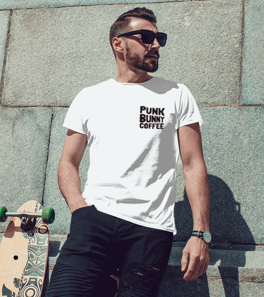 Punk Bunny Coffee T-Shirt