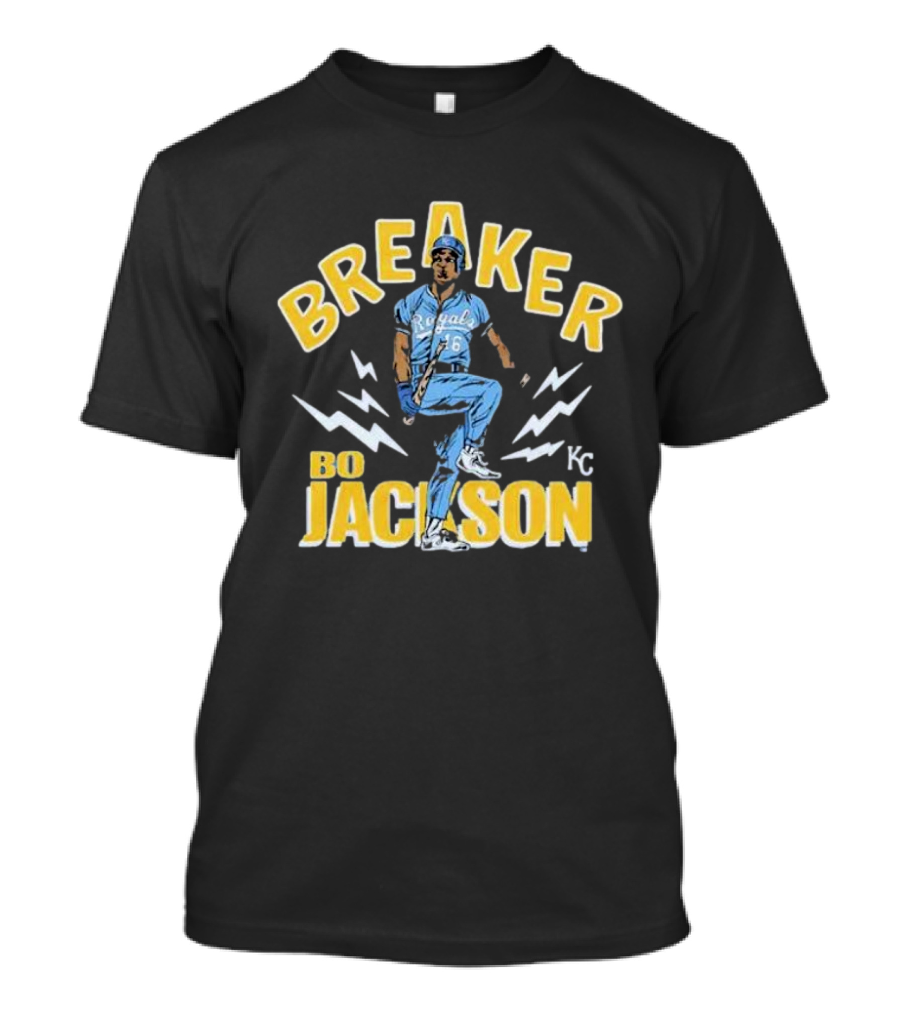 Kansas City Royals Bo Jackson KC Breaker 16 T-Shirt