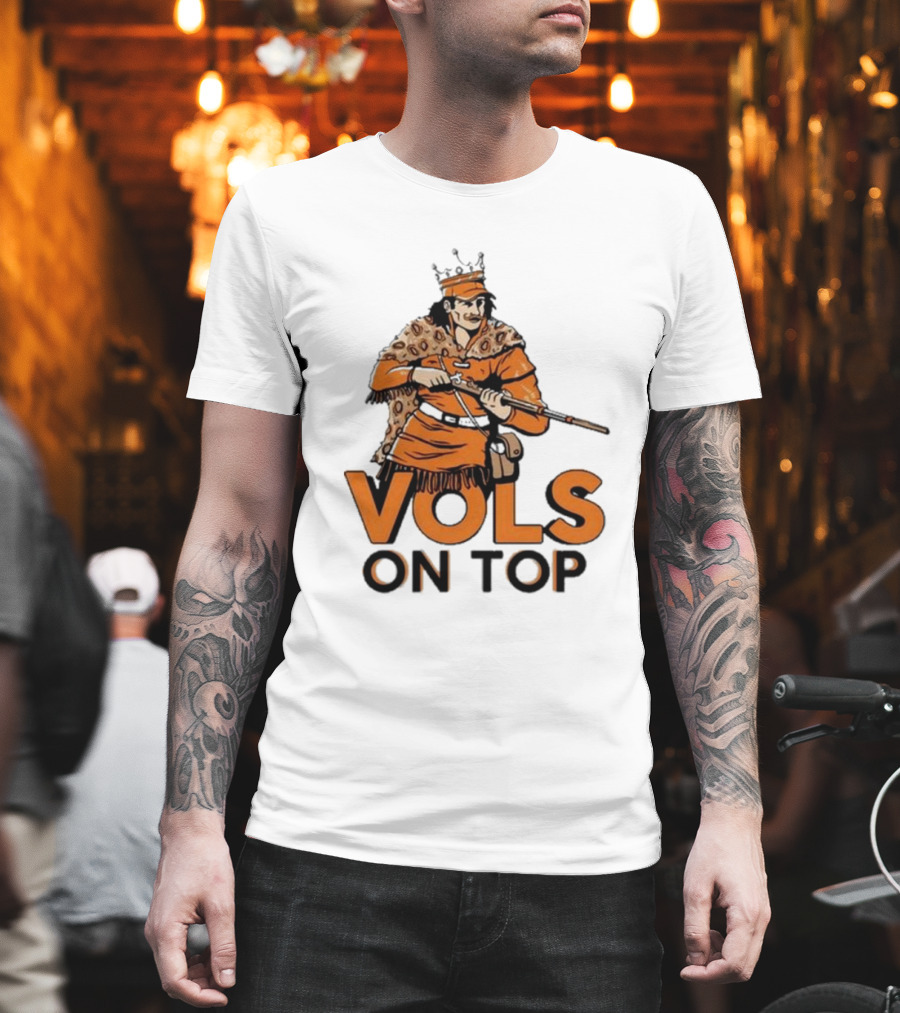 Old Row Vols On Top World Champs Vols On Top T-Shirt