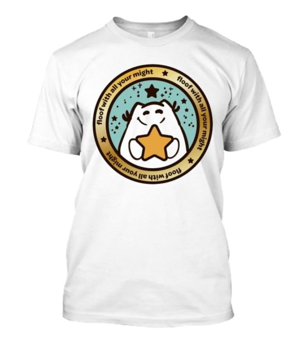 Floof With All Your Might Starry Circle Logo Est 2005 T-Shirt