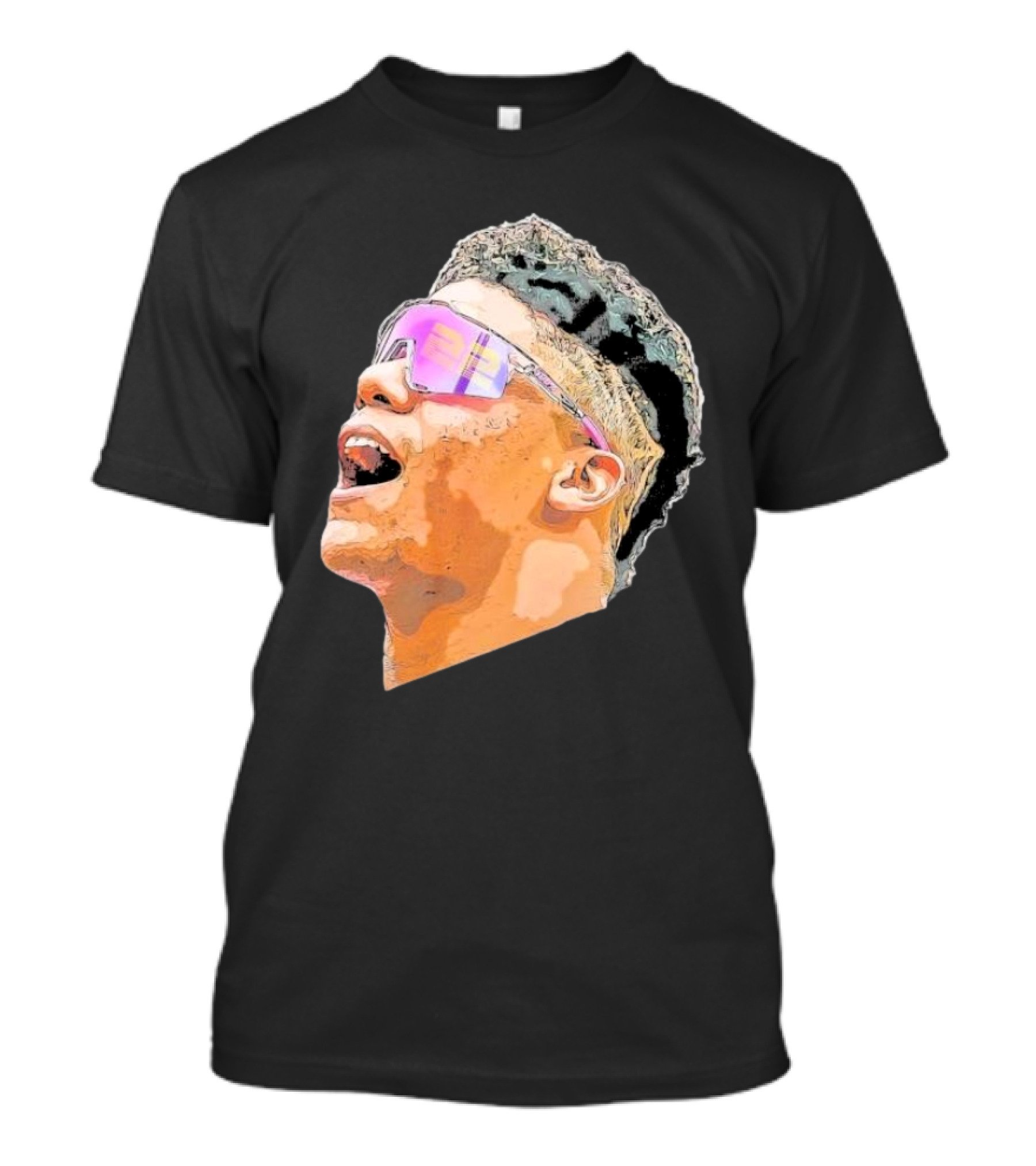 Hal Steinbrenner Soto Fathead Sunglasses T-Shirt