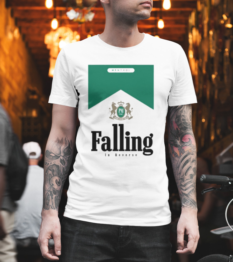 Falling In Reverse Menthol PM INC Lions Crest T-Shirt