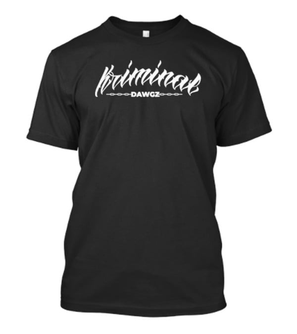 Kriminal Dawgz Chain Lettering Hard Rico T-Shirt