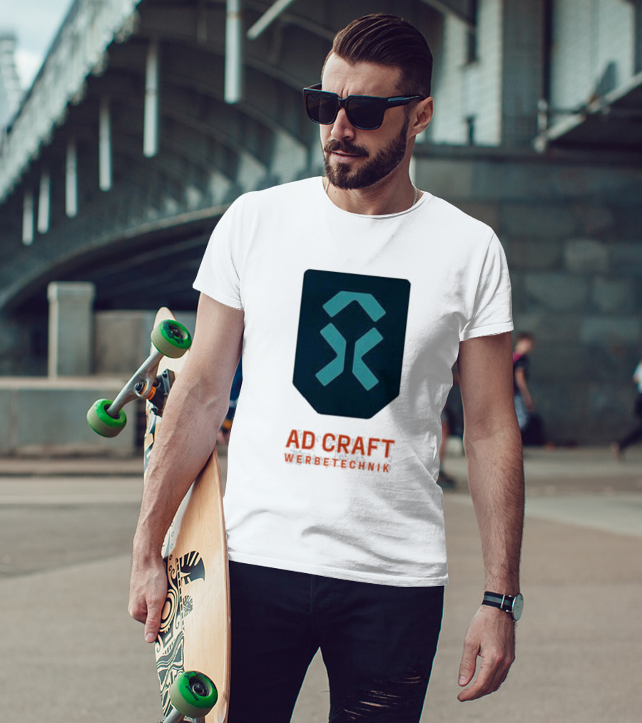 Ad Craft Werbetechnik Emblem Symbolic Representation T-Shirt