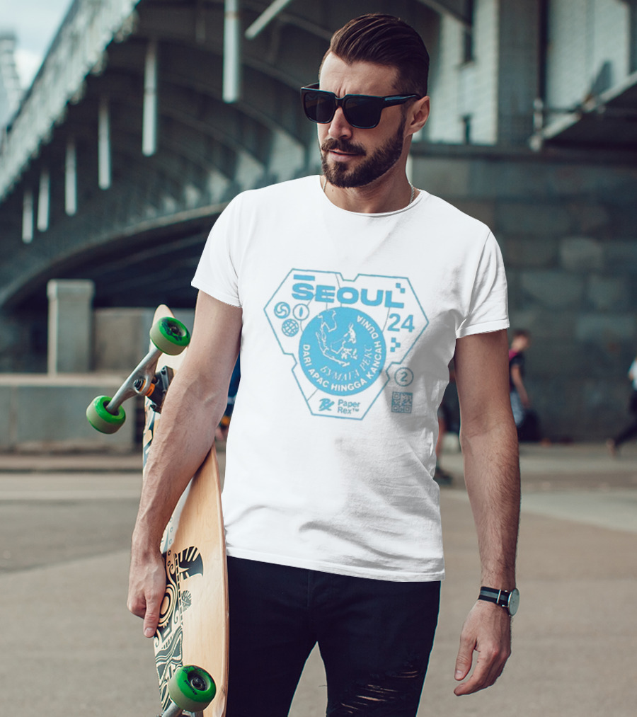 Seoul 24 Dari Apac Hingga Kancah Dunia Paper Rex T-Shirt