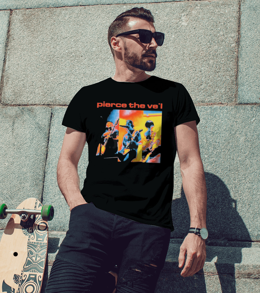 Pierce The Veil Rock Sound Issue 304 Psychedelic Band Performance T-Shirt
