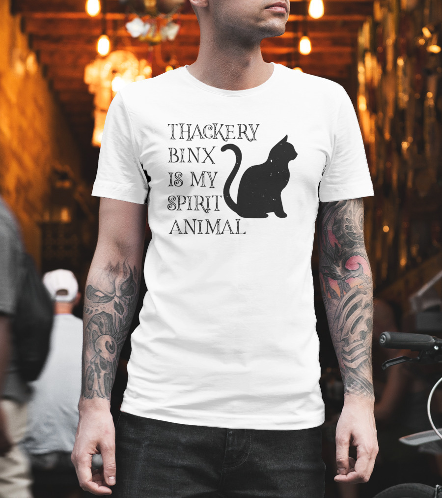 Thackery Binx Is My Spirit Animal Cat T-Shirt