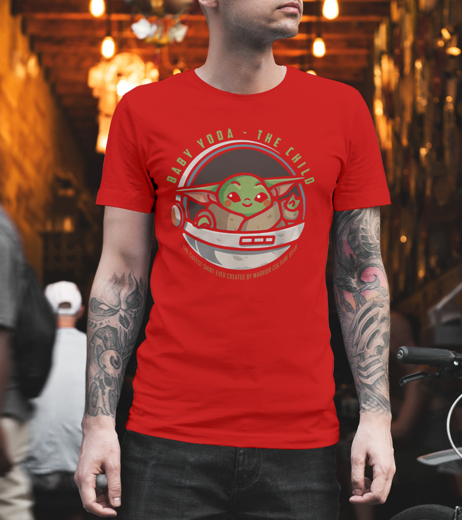 Baby Yoda The Child The Cutest Shirt Ever Created Warrior Culture Gear T-Shirt
