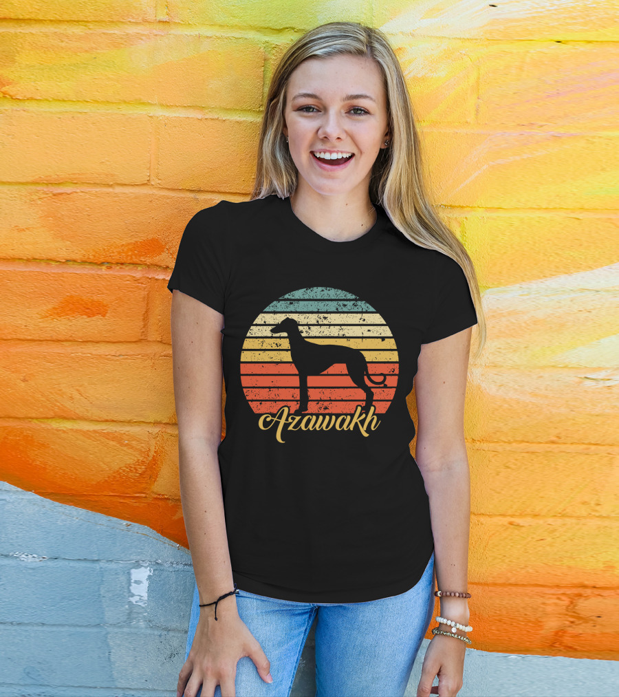 Retro Sunset Azawakh T-Shirt