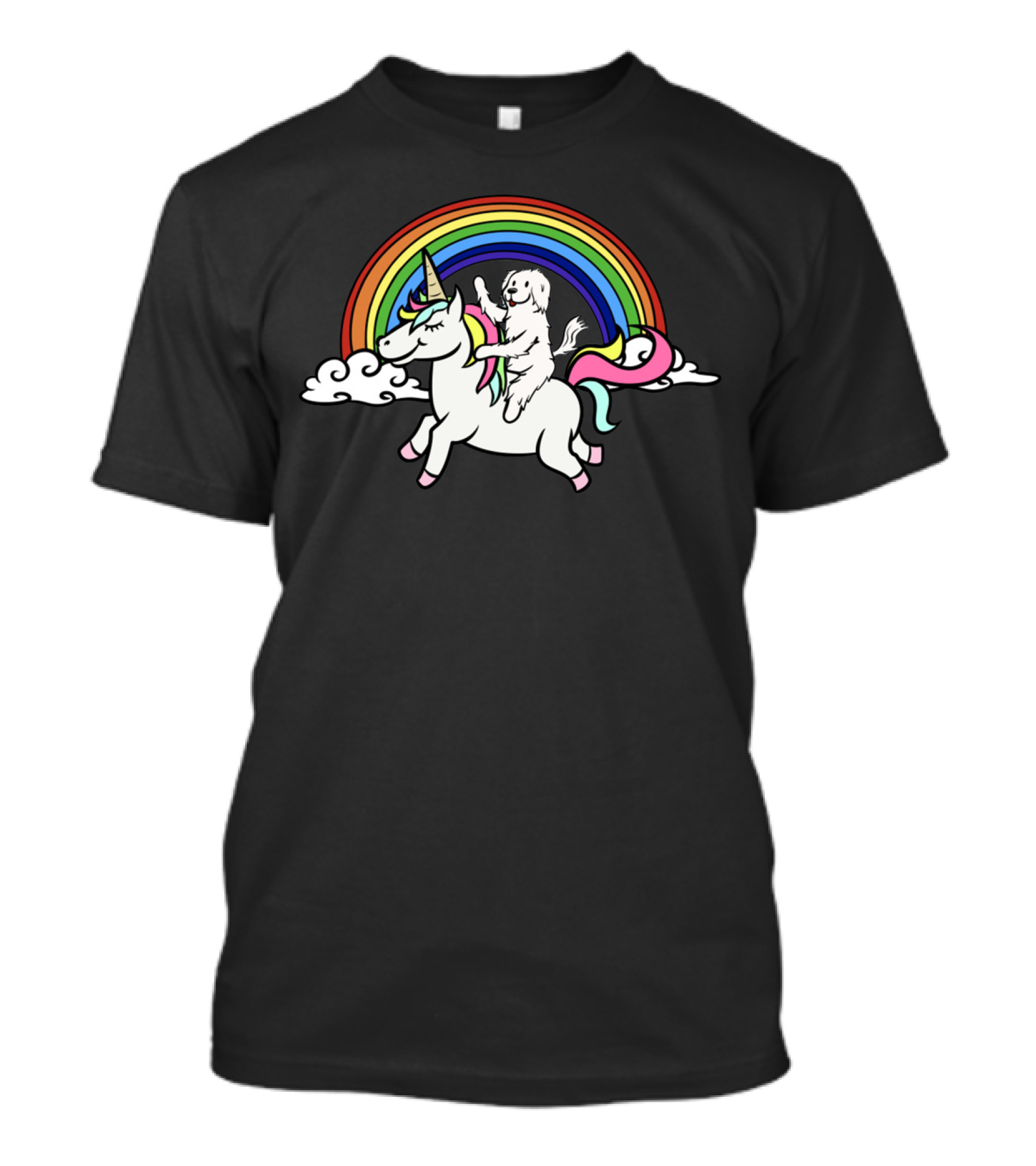 Maltese On Unicorn T-Shirt