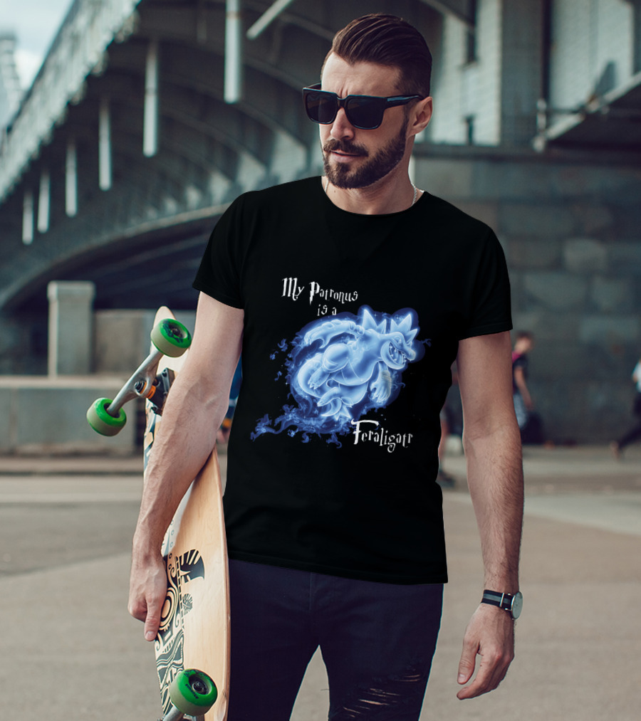 My Patronus Is A Feraligatr Pokemon Patronus T-Shirt