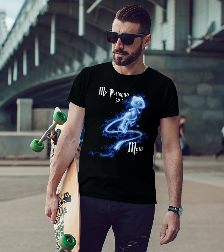 My Patronus Is A Mew Pokemon T-Shirt