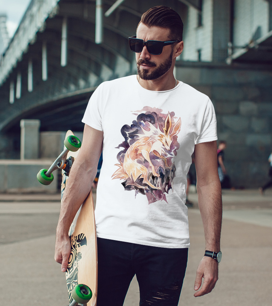 Watercolor Pokemon Jolteon Artistic T-Shirt