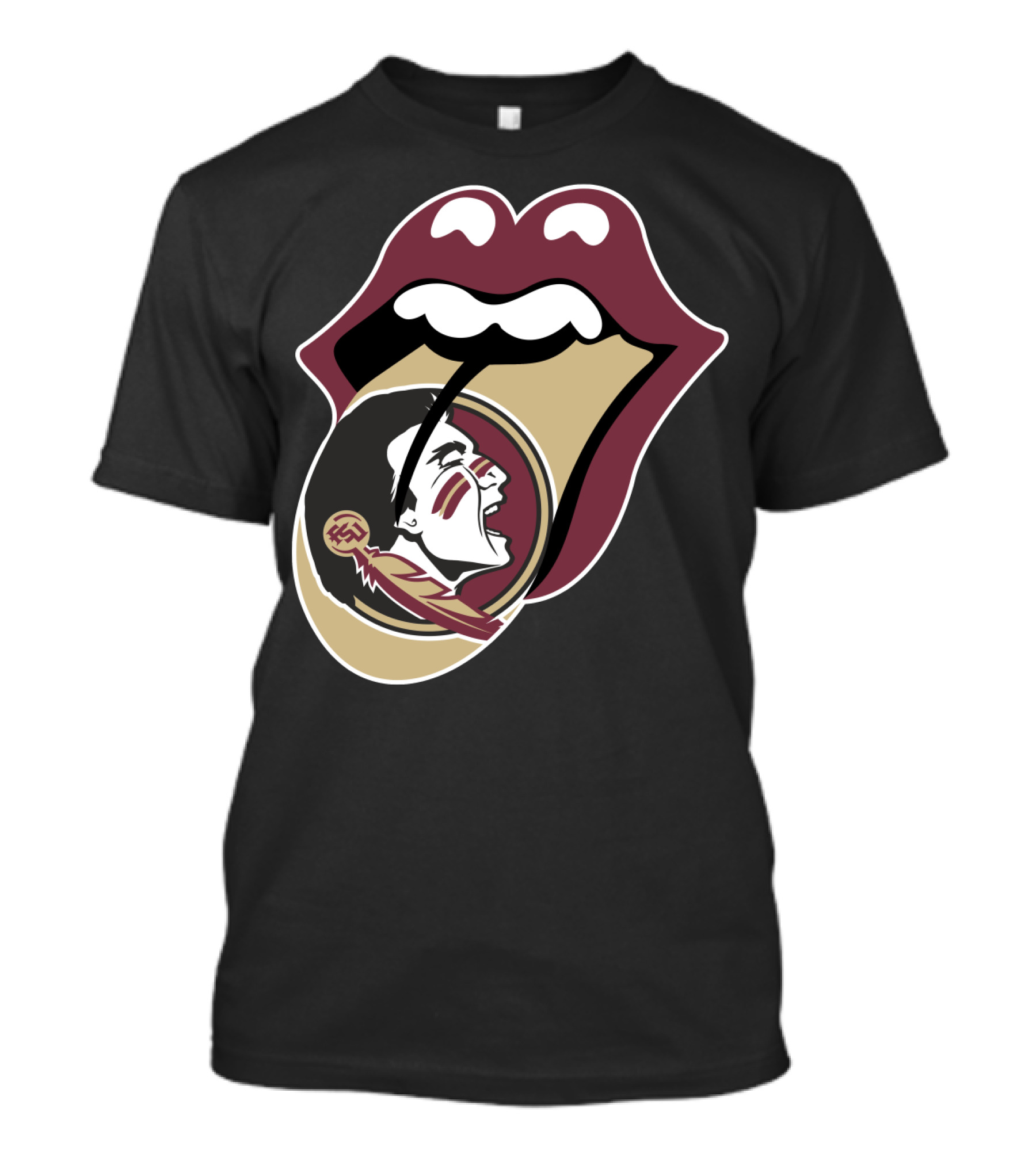 Fsu Seminoles Rolling Stones T-Shirt