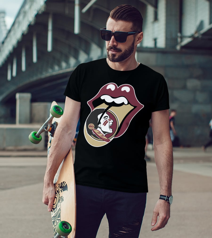 Fsu Seminoles Rolling Stones T-Shirt