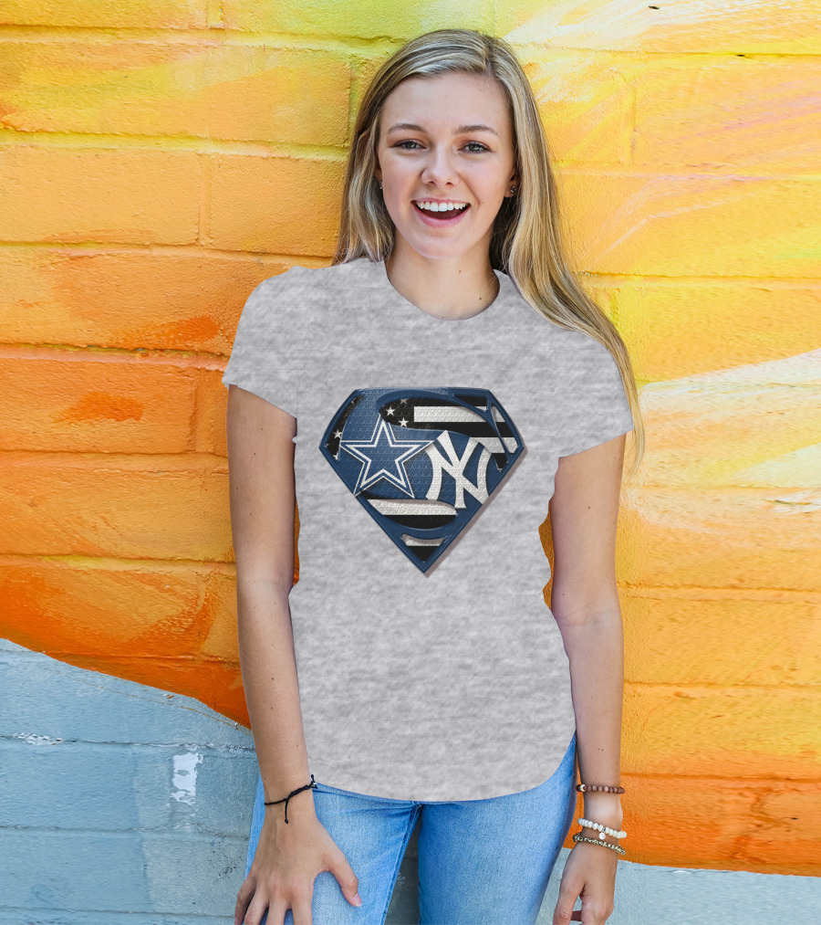 Super Cowboys Yankees Star T-Shirt