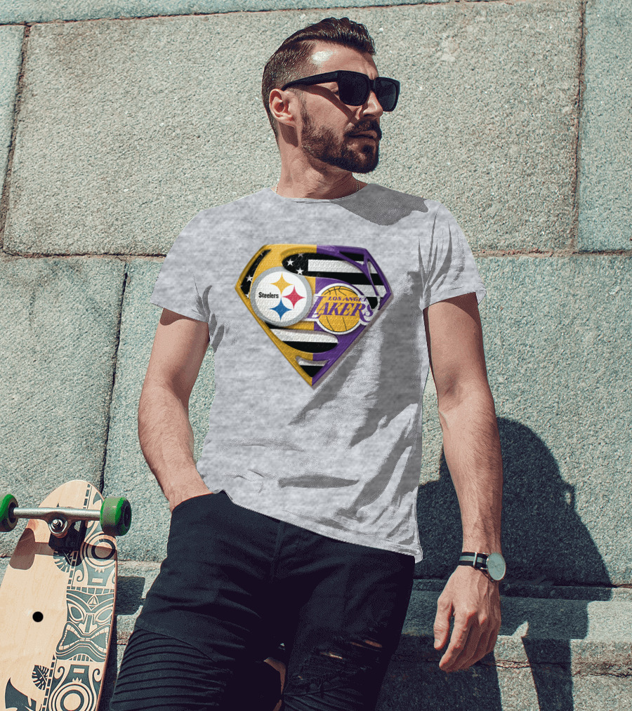 Steelers Los Angeles Lakers Super T-Shirt