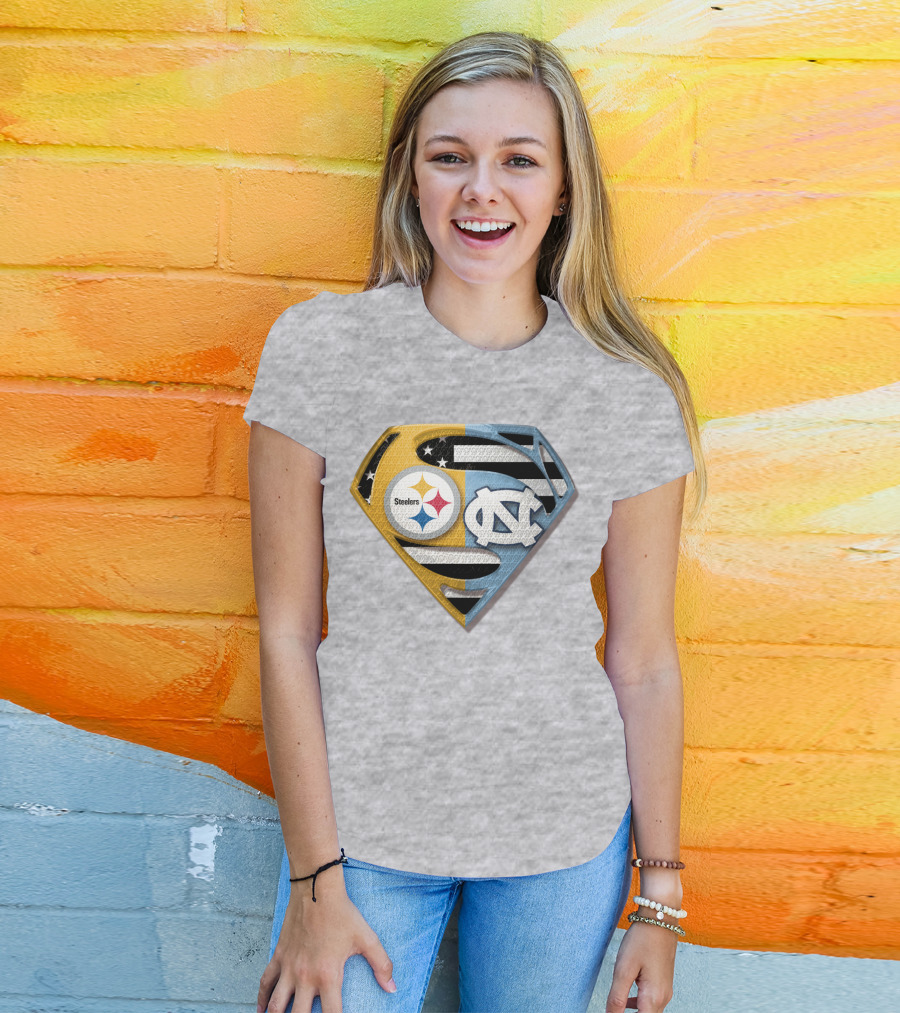 Steelers Nc Superman T-Shirt