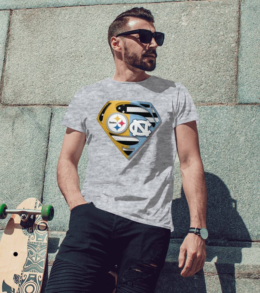 Steelers Nc Superman T-Shirt