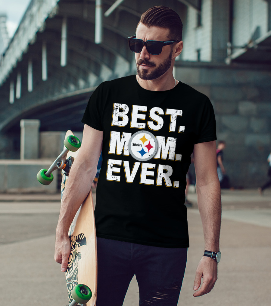 Best Mom Ever Steelers T-Shirt
