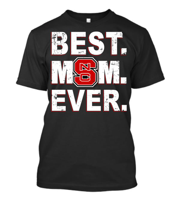 Best Mom Ever Nc State Wolfpack T-Shirt
