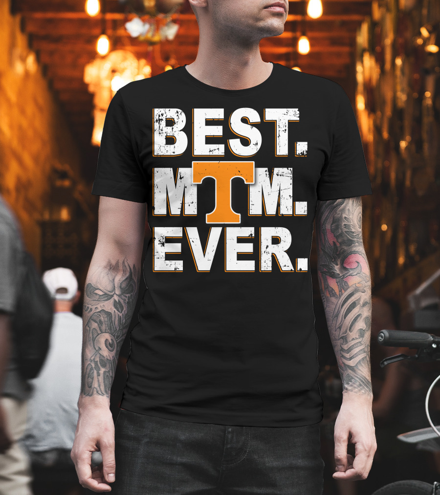 Best Mom Ever Tennessee Volunteers T T-Shirt