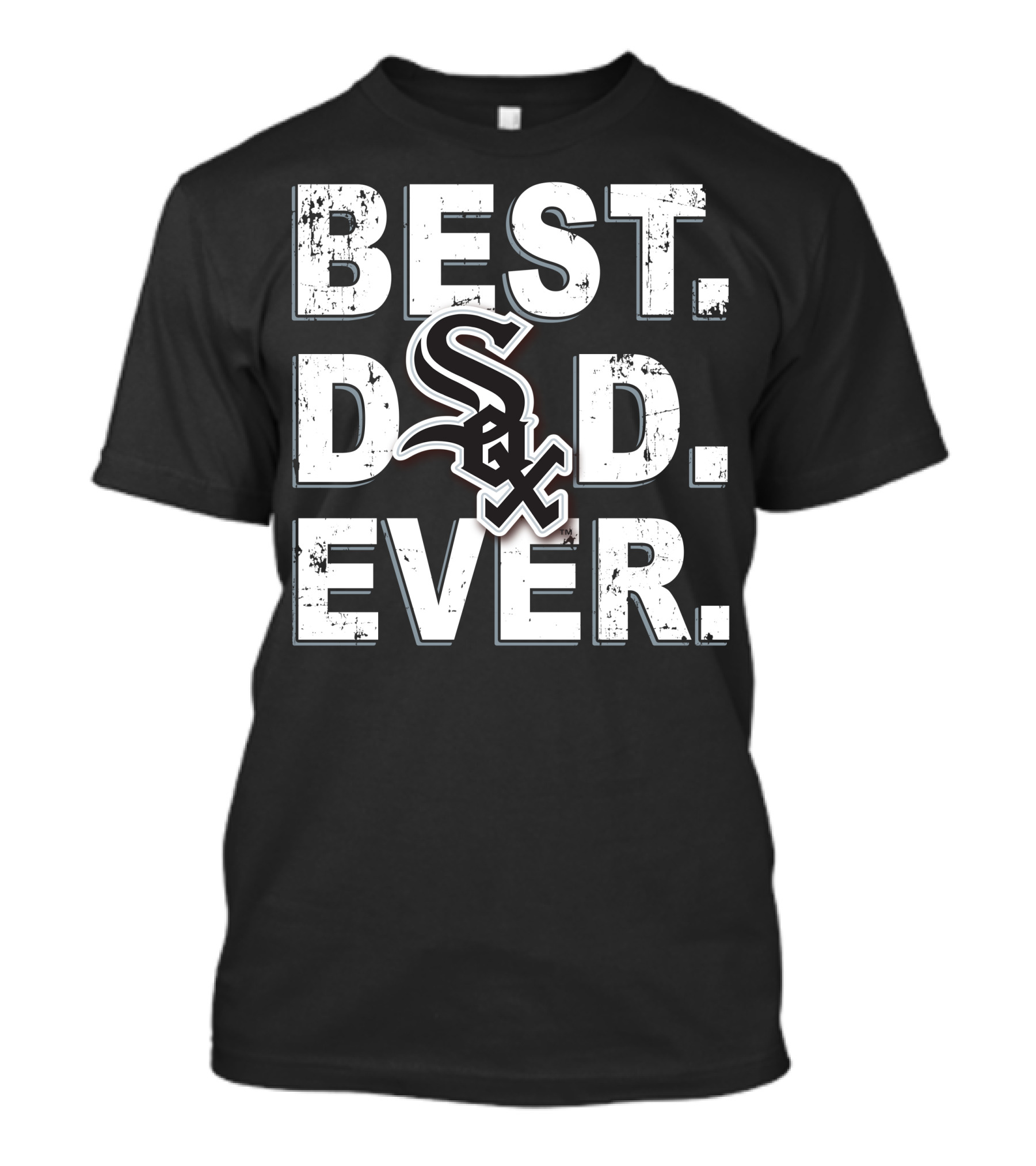 Best Dad Ever Chicago White Sox T-Shirt