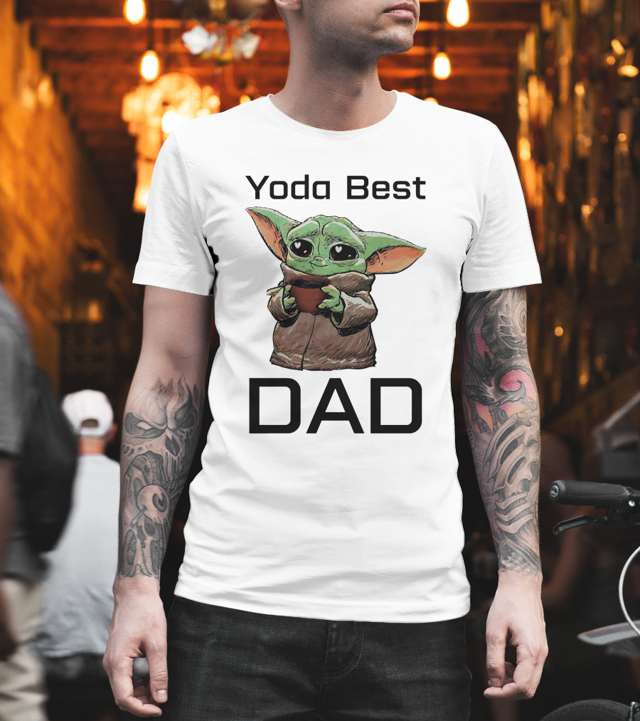 Yoda Best Dad Baby Yoda T-Shirt