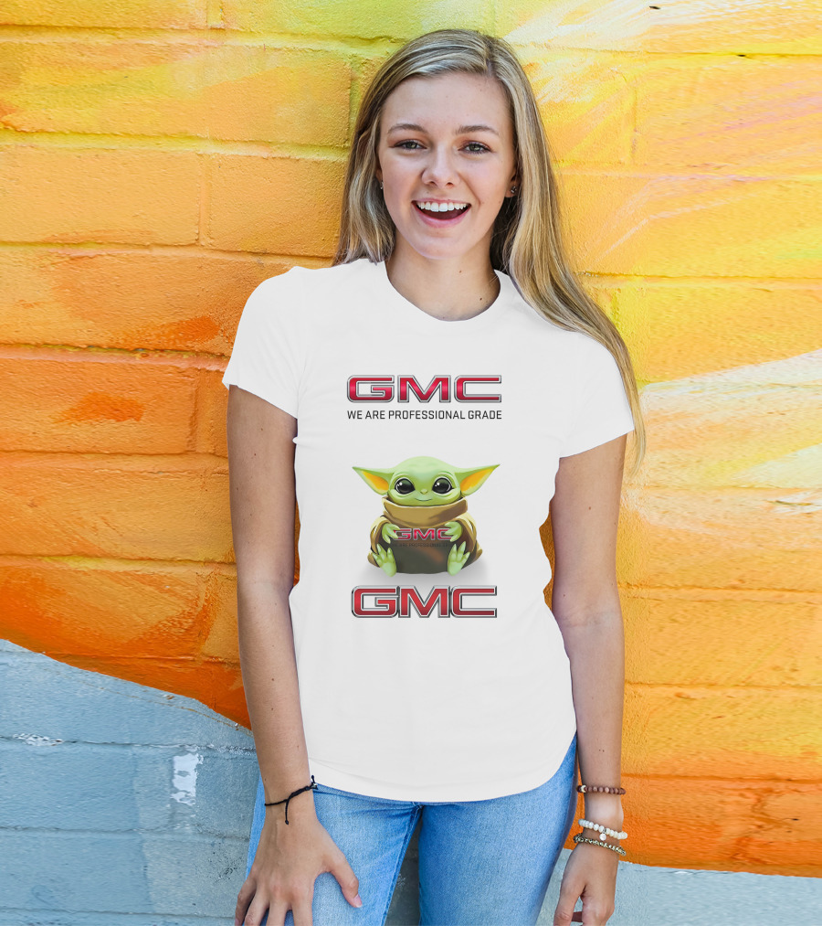 Grogu Hug GMC We Are Professional Grade T-Shirt