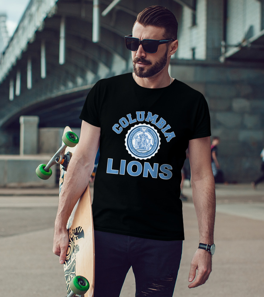Columbia University 1754 Lions Seal New York Sigillum Novum Eboracense T-Shirt
