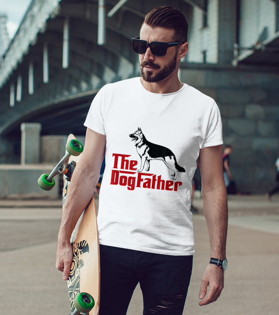 The Dogfather German Shepherd I Love My Pet Funny T-Shirt