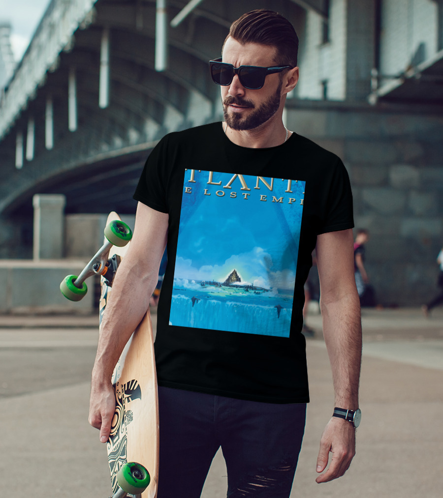 Atlantis The Lost Empire Disney Movie Scene Fade T-Shirt