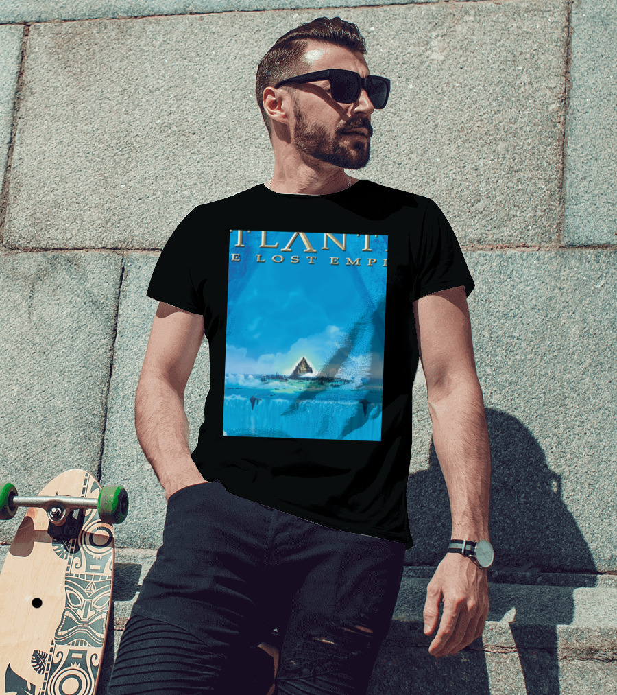 Atlantis The Lost Empire Disney Movie Scene Fade T-Shirt